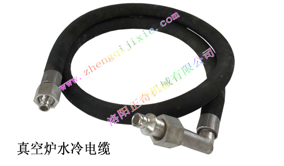 Water cooled cable for vacuum furnace